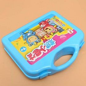 Toyvian 14 Pièces 1 Ensemble Cadeau danniversaire Ensemble Puzzle Jouets Robes pour Tout-Petits Modèle De Stéthoscope Ensemb