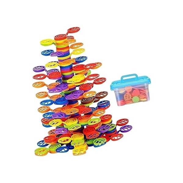 Oshhni Kid Tree Montessori Jouets Jouet éducatif interactif Empilage Blocs de Construction Jouets Jeu déquilibre Jouets de C