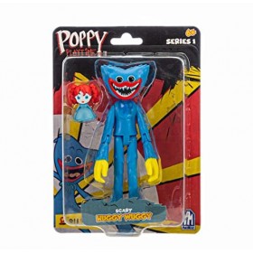 Rocco Giocattoli- Poppy Action Figurine H.W. Effrayant 13CM 18X20X5 TBA, 20731929, Multicolore