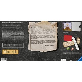 Ravensburger Science X 18941 EXIT Calendrier de lAvent avec cadenas mystérieux - version allemande