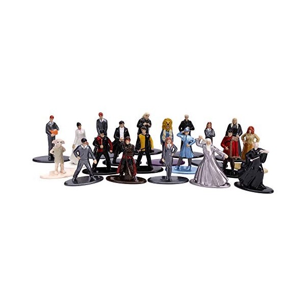 Jada Toys- Marvel Harry Potter-Lot de 20 Figurines à Collectionner Wave 4-Die-cast Nano-4 cm, 253185003, Multicolore