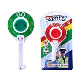 BSD Jeu dimitation - Contrôle de la Circulation - Trafic Paddle de Police pour Enfants