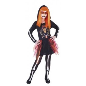 Rubies- Déguisement Jour des Morts Inf, S8425-M, Multicolore, M 5-7 años 