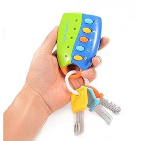 BriskyM Jouet Musical de clé de - Jeux dimitation Porte-clé, Éducation Jouets, clé bébé interactif précoce éducation dévelop