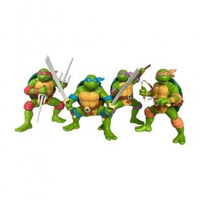 TORTUGAS NINJA Set Collection Comansi 4 Figures 
