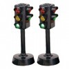 TOYANDONA 2 Pcs Feux de Signalisation Lampe Jouet Feux de Circulation Jouet Éducation Précoce Jouets Panneau de Signalisation