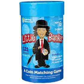 Jeu dassociation de pièces de monnaie Le petit banquier de Learning Resources