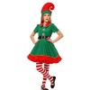 Noël Vert, Garçons Filles Tenue Noël Elfe, Costume Delfe Noël pour Femmes, Hommes, Costume Lutin Noël Enfant Cosplay Déguise