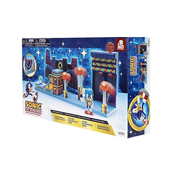 Sonic The Hedgehog- Figurines daction, 406924-RF1, Studiopolis Zone