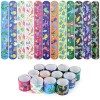 Dinosaure Bracelets à Claquer Jouets pour Enfants, 48PCS Mignon Slap Bracelet Slap Bandes pour Enfants Cadeau Anniversaire Di