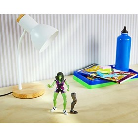 Marvel Hasbro Legends Series, Figurine de Collection She-Hulk de 15 cm MCU Disney+, 2 Accessoires et 1 pièce Build-a-Figure F