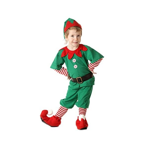 Costume Delfe Du Père Noël, Déguisement Lutin Pour Enfant, Costume Lutin Noël Pour Enfant, Tenue Lutin Pour Homme, Costume L