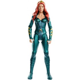 DC Comics Aquaman Figurine Mera articulée 30 cm, 11 points darticulation, jouet pour enfant dès 3 ans