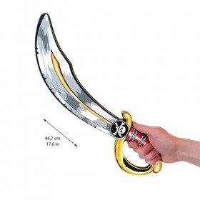 Liontouch - Sabre Pirate | Jouet en Mousse dImitation pour Enfants et Bambins avec Thème de Crâne | Armes Sûres & Armure de 