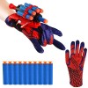 Gants de Lanceur, Gant de Cosplay en Plastique pour Enfants, Gant de Lanceur Spiderman, Jouets de Poignet Lanceur de Héros, S