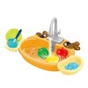 Jouets Dévier Cuisine, Évier Jeu Bain pour Bébé, Jouet Dévier Jeu Lave-Vaisselle Électrique, Jouets Cuisine Jeu Rôle avec R