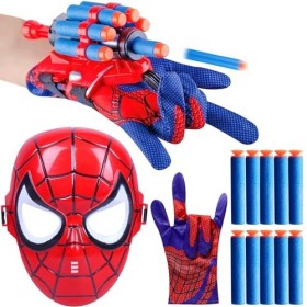 Newtic Masque De Spiders 2 Pièces Masque Spiders Et Jouet De Et Jouet De Poignet De Spiders Postuler Cosplay Masque Enfants H