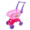 COMVIP Jeux dImitation-Caddies Chariot Vide Supermarché pour Enfant Rose A 31 * 20.5 * 50cm