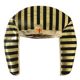 ranrann Accessoires de Costume Égyptien Pharaon Cléopâtre Adulte Cosplay Costume Coiffe Sceptre Serpent Faux Col Bras Manches