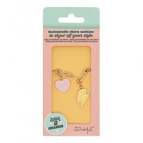 Mr.Wonderful - Customisable charm necklace to show off your great style