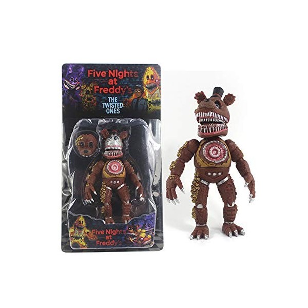 Zhongkaihua Lot de 1/6/8 figurines Five Nights at Freddys de 16,5 cm - Styles et couleurs multiples