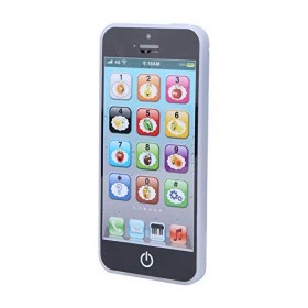 Bébé Jouet Téléphone, 1-6 Ans Enfants LED Musique Apprentissage Éducation Mobile Jouets pour Enfants Jouant Filles Garçons Fa