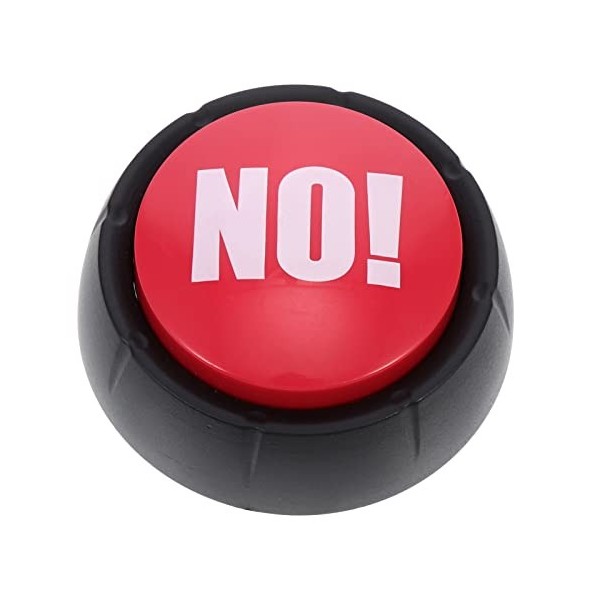 Toyvian Bouton Son Bouton Vocal Bouton De Communication Accessoire De Jeu De Société Sonnerie De Jeu Jouets Sonores Bouton Ou