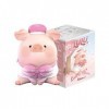 52TOYS Lulu, le cochon en fleur Sakura II, figurine daction mignonne aléatoire, jouet à collectionner, décoration de bureau 
