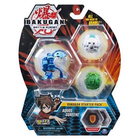 Bakugan Lot de 3 figurines Aquos Goreene à collectionner pour 6 ans et plus