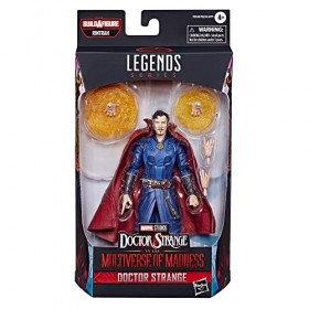 Marvel Hasbro Legends Series Doctor Strange in The Multiverse of Madness, Figurine de Collection Doctor Strange MCU de 15 cm,