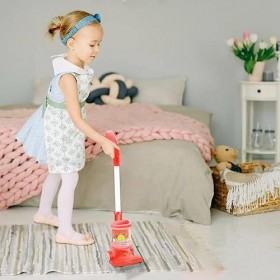 Odavom Jouet daspirateur pour enfants - Aspirateur pour enfants avec lumière et sons réalistes - Maison de jeu de rôle pour 