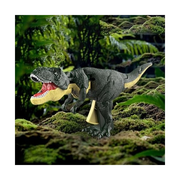 MagiDeal Jouet torsadé de Dinosaure, Robot tyrannosaure, Ornement, articulations Mobiles, Jouet de Simulation de Dinosaure po