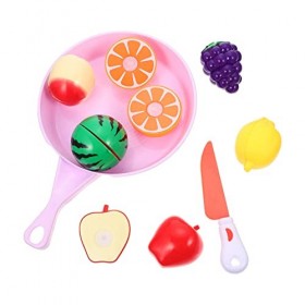 Toyvian 7 Pièces Jouets Chichele Faire Semblant De Jouer Au Jeu De Rôle Faire Semblant De Jouer à des Jouets Alimentaires Jou