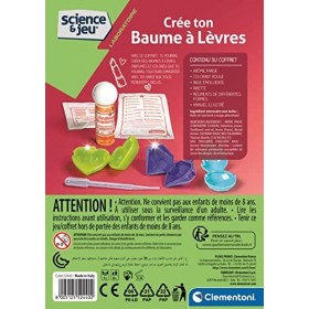 Clementoni- Baumes à lèvres, 52440, Multicolore