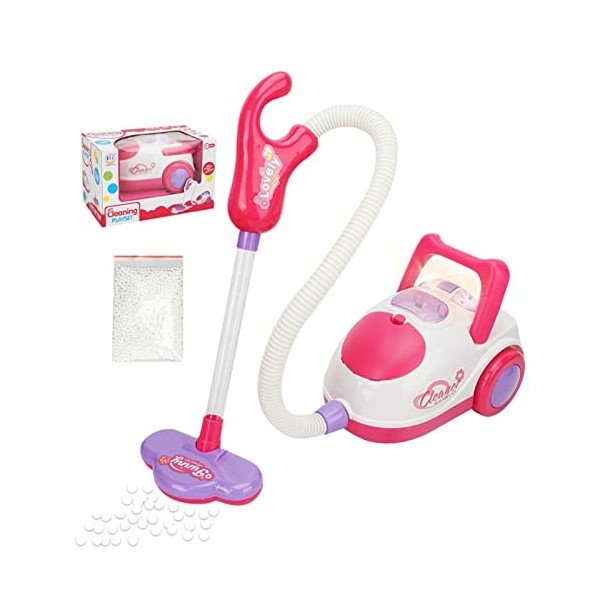 Jouet Aspirateur électronique avec Bruit daspiration Jouet Nettoyage Ménage Jeux dimitation pour Enfants