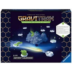 Ravensburger - Calendrier de lavent 2021 GraviTrax - 24 cases surprises pour préparer Noël - Jeu de construction - Circuits 