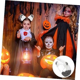 FRCOLOR 1 Set Halloween Costumes Cheveux Accessoires Bandeaux Cosplay Accessoires Halloween Queue DAnimal Jeu De Rôle Queue 