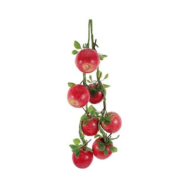 TOYANDONA 4 Cordes Simulation Fruits Suspendus Chaîne Jouets pour Enfants Jouets Semblant Jouets Nourriture Jouet Cordes De F