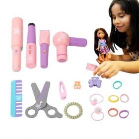 Ensemble De Salon De Beauté Pour Filles | Jouets De Style En Bois Pour Jeu De Simulation De Princesse – Jouet Éducatif Pour A