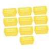 STOBOK 10 Pièces Jeu Panier De Pièces Panier Étagère En Plastique Panier De Stockage De Pièces Panier Mini Panier Petit Suppo