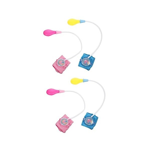 Toyvian 6 Pcs Sphygmomanomètre Jouet Jouets DIntérieur Costumes pour Enfants Tout-Petit Costume À Faire Semblant Docteurs En
