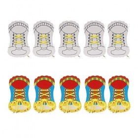 Oshhni 10 Pcs Bébé Occupé Conseil Motricité Fine Cravate Lacet Attacher Jouet Cognition Jeu Montessori Jouet pour Enfants Jou