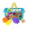 Casdon Panier à Jouets Assorti avec Fruits et légumes pour Enfants à partir de 2 Ans | Parfait pour Les magasins de Jeux, 633