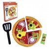 JEMINI TINI COOK MA PREMIERE PIZZA PELUCHE ET ACCESSOIRES +/- 22 CM DINETTE MARCHANDE EN TISSUS