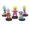 5 pièces/Ensemble Dragons-balles Goku végéta Support Figurine modèle Jouets