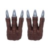 belupai 2pcs Griffes de Dinosaure, Gants Faux Dinasour Lifelike Velociraptor Jeu de Rôle Griffes en Latex Halloween pour Enfa