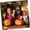 Totority 3 Pièces Halloween Costumes Pour Hommes Animaux Visage Halloween Loup Masques Loup-Garou Halloween Masques Pour Enfa