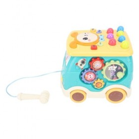 VGEBY Jouet de Bus pour bébé, Jeu de Labyrinthe de Taupe, Transmission Dengrenage, Jouet éducatif Préscolaire pour Tout-Peti