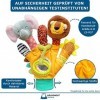 HELDENGUT® Gant de Jeu 2 en 1 comme Cadeau Parfait pour bébé – Gants pour poupées à Doigts certifiés Selon Les Normes europée