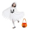 MDJEWV Halloween Costume Enfants Fantôme Cape Blanc Costume Fantôme pour enfants Cosplay Carnaval Halloween Mascarade Jeux de